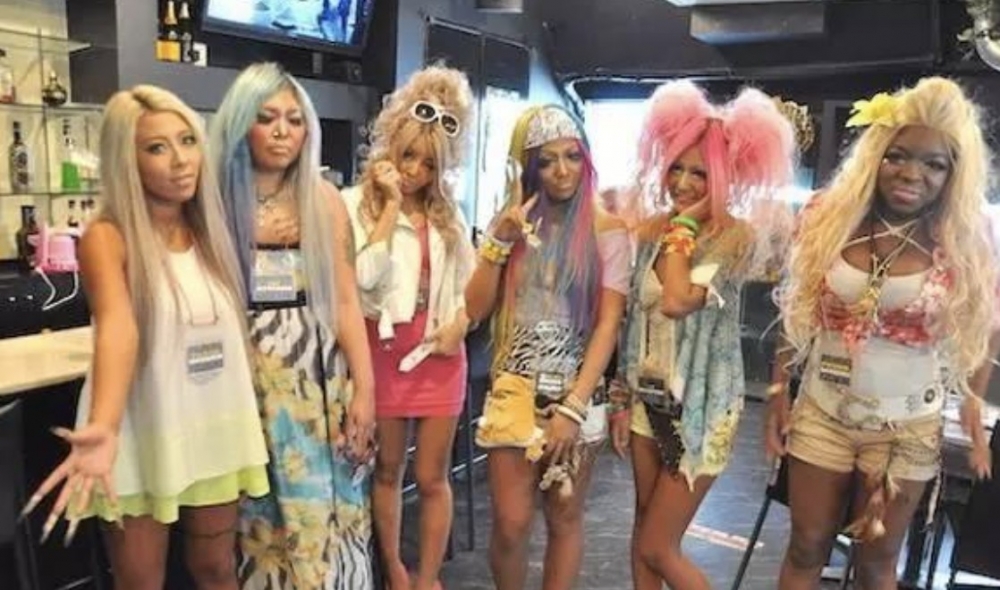 日本「辣黑妹」曾經風靡一時～