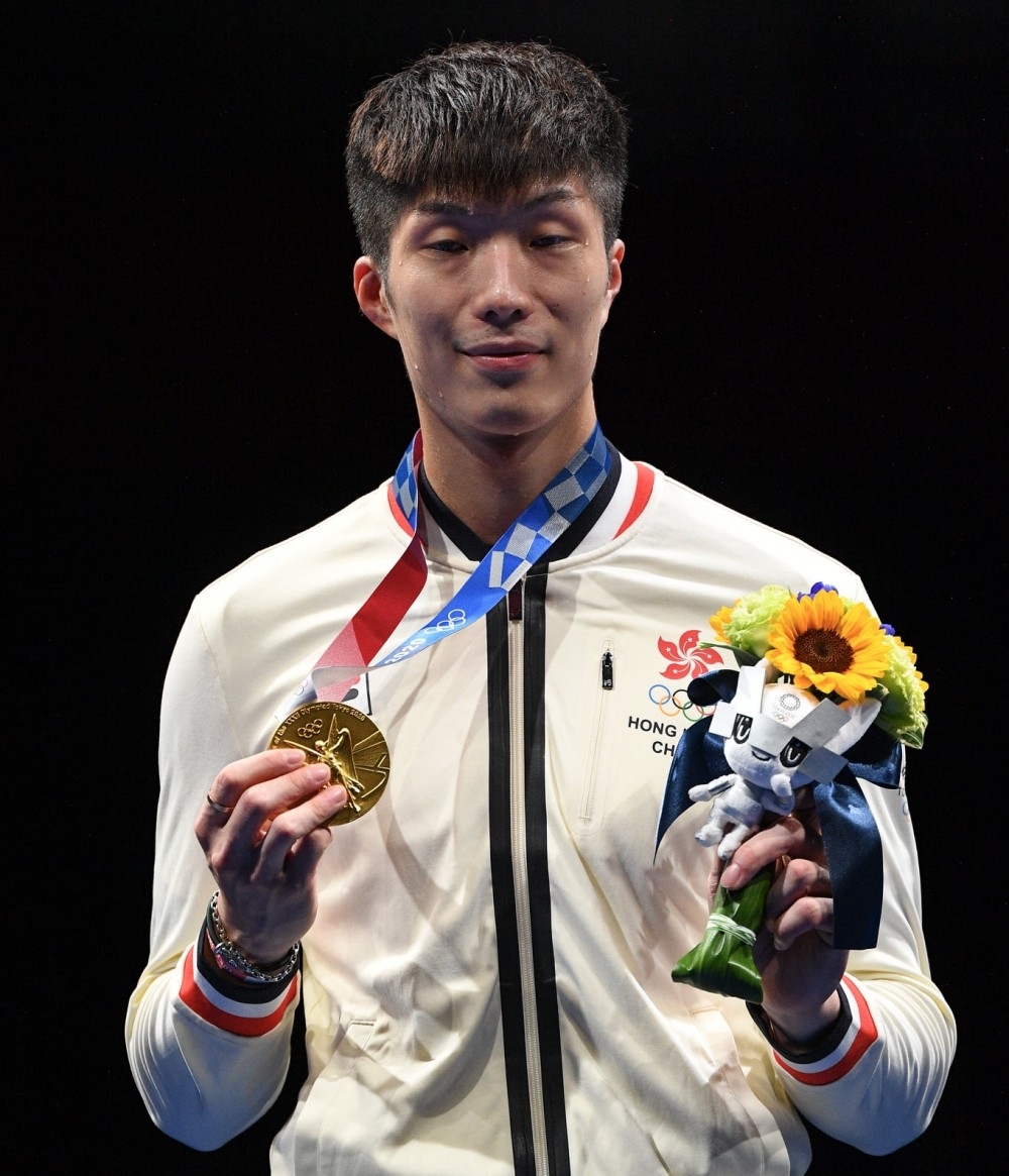 張家朗喺IG Story晒出烏克蘭隊嘅合照