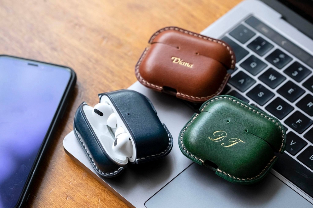 情人節禮物2022 | 真皮AirPods皮套