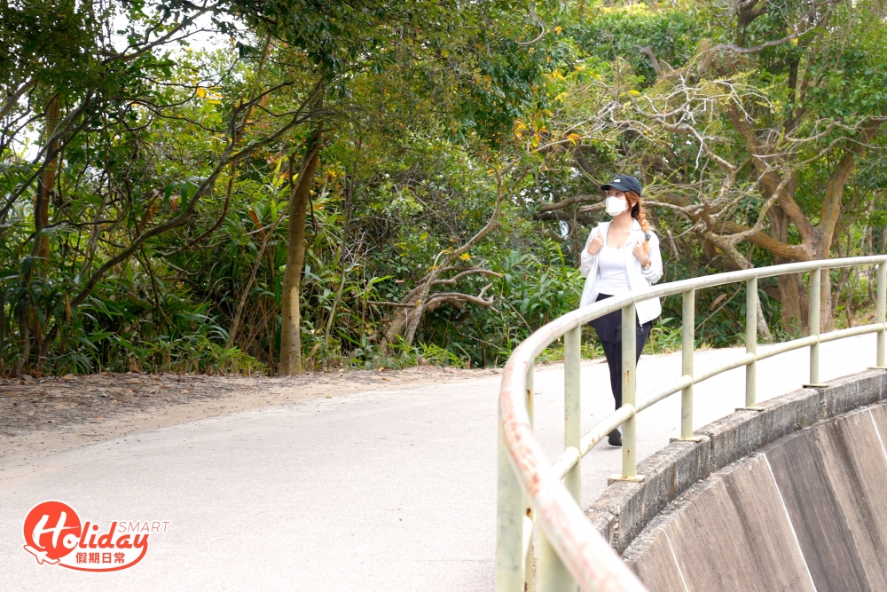 最後沿香港仔水塘道原路折返香港仔濾水廠即可離開。
