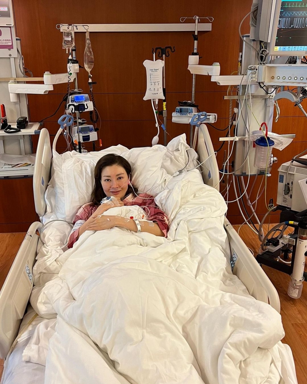 李嘉欣今年1月嘅時候突然緊急入院！