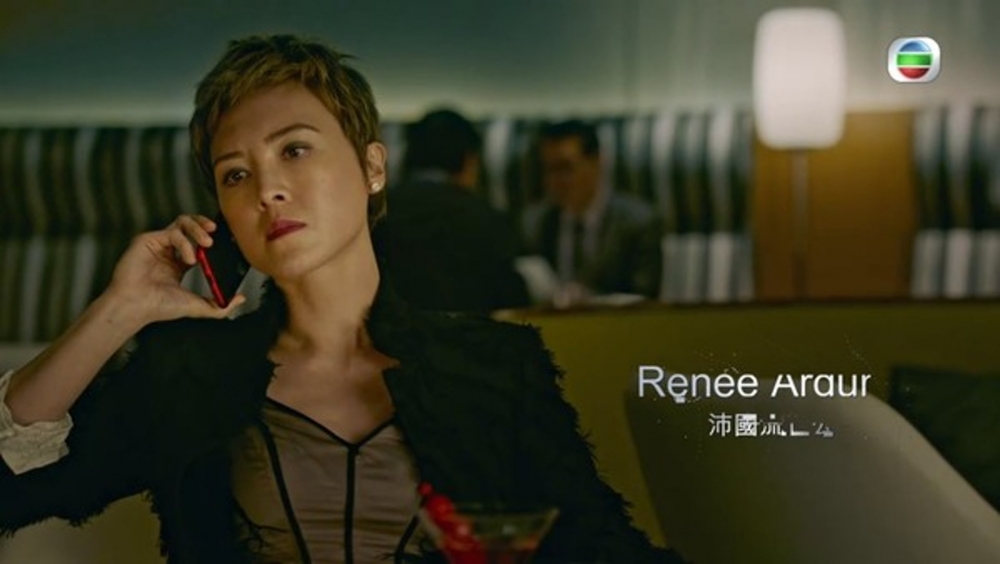 何慈茵有份參演近日播出嘅《飛虎3壯志英雄》，中英混血嘅佢，爸爸好猛料！