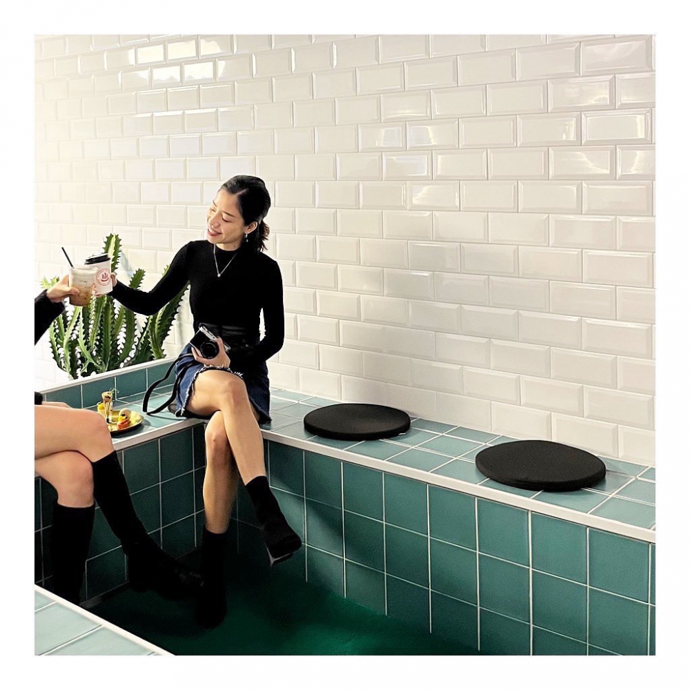 場內設有多個澡堂打卡位。