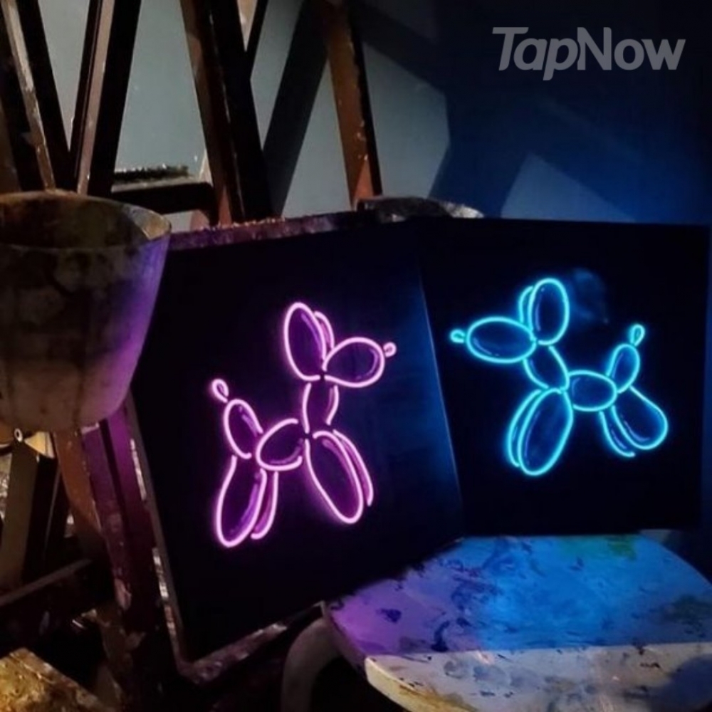 放喺屋企，關燈觀賞特別chill~