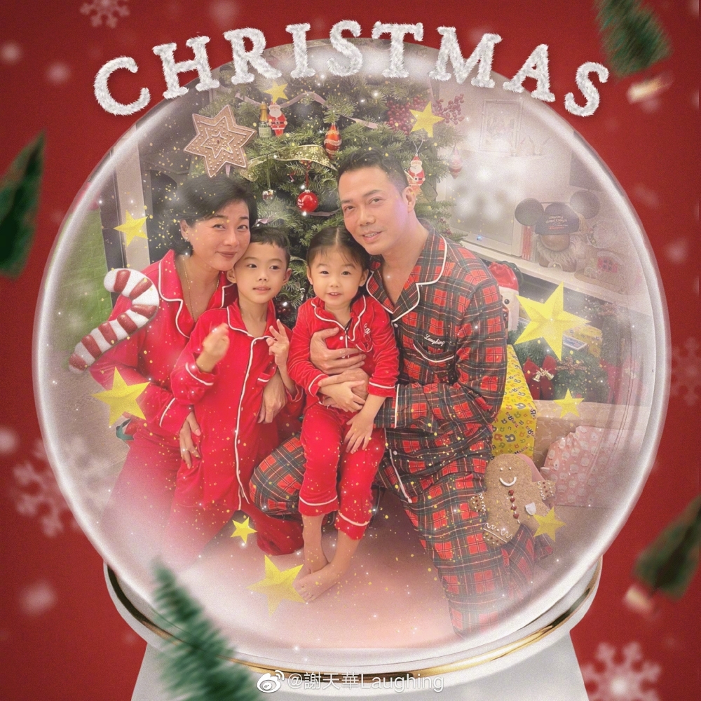 長時間同老婆仔女分隔兩地,雖然每天都同仔女視像通話,但謝天華指老婆都略有「詐型」。