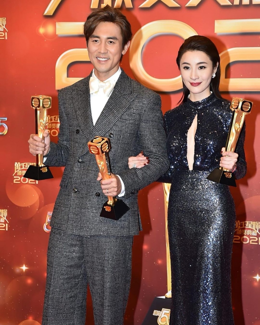 林夏薇於《萬千星輝頒獎典禮2021》首奪視后