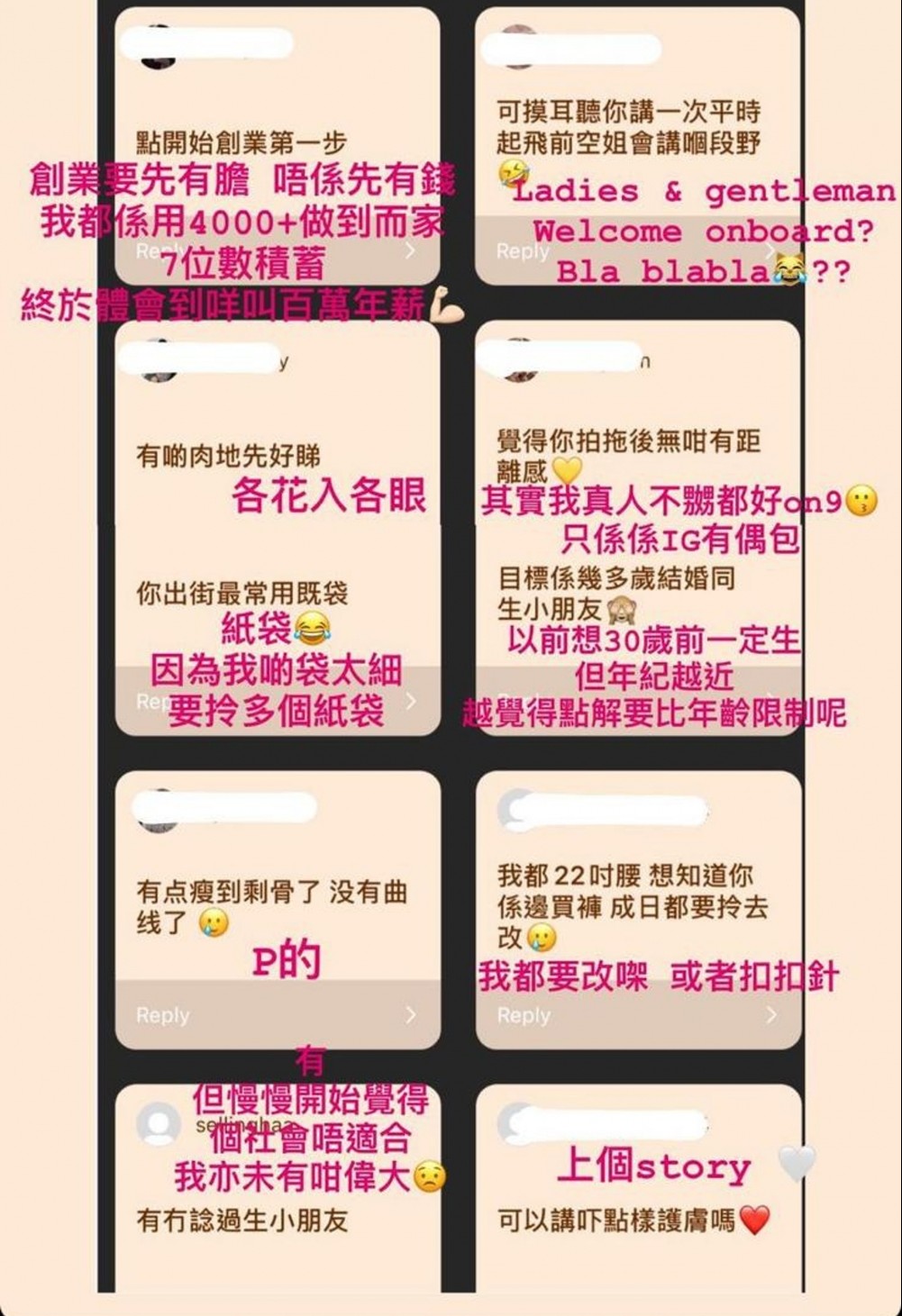 Joann Law稱自己用$4,000創業,做到依家有7位數積蓄