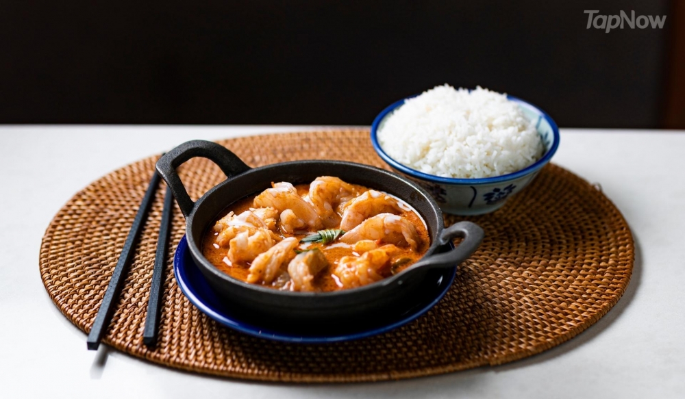 象屋泰式咖喱蝦配飯