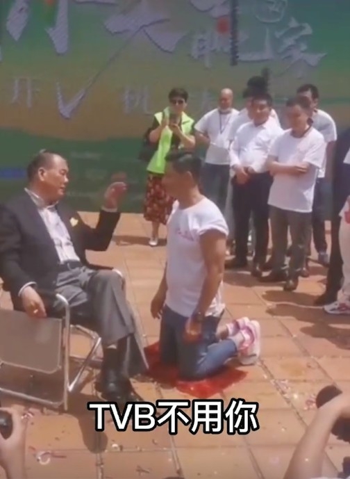 萬梓良去年收林敬剛為徒,並進行拜師儀式,並表明會重用林敬剛。