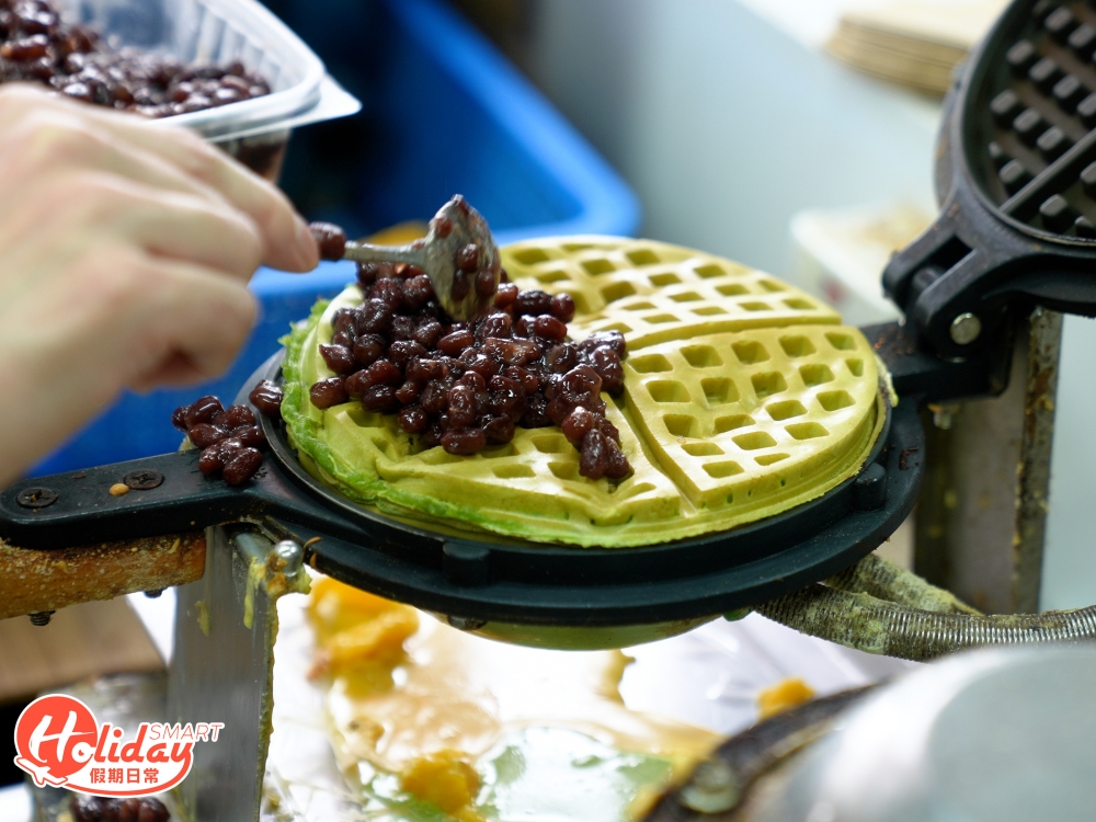 雖然抹茶紅豆格仔並不是新出口味,但其爆餡效果足以引吸回頭客。