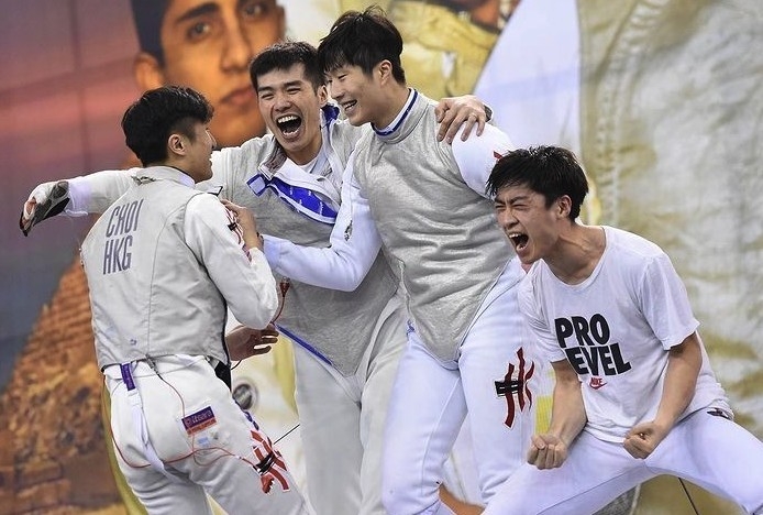 香港隊亦有參加男子花劍世界盃開羅站比賽