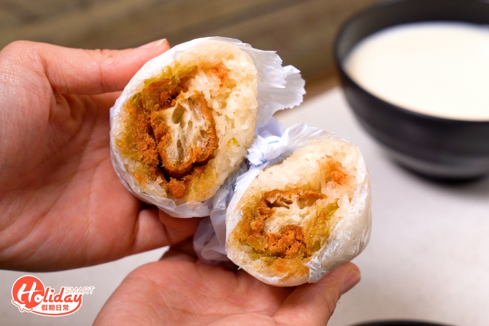 店內另一鎮店之寶，粢飯用上泰國糯米製作，米粒煙韌有咬口。