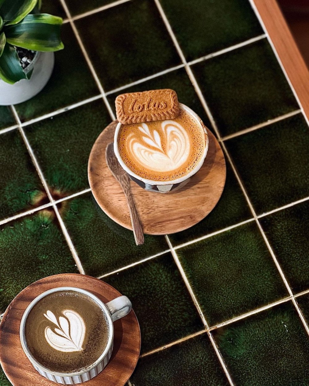 咖啡方面推介Lotus latte，Latte帶有淡淡焦糖味。