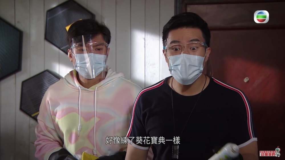 樓主表示,佢男友係一個非常著重防疫嘅人。