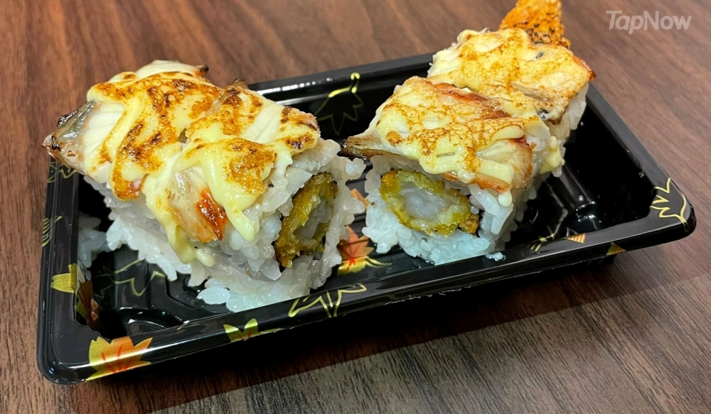 火炙吉列炸蝦卷