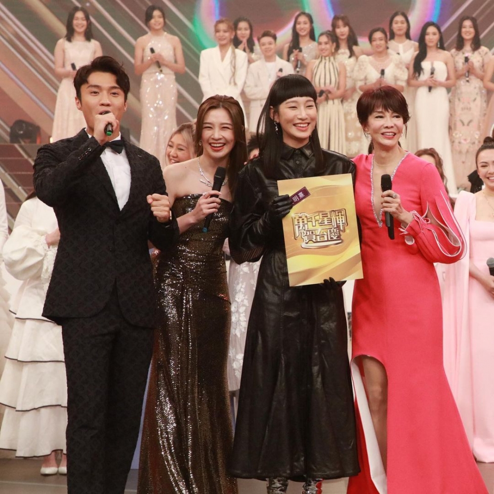 炎明熹表示仲未用上次台慶抽中嘅大利是現金獎