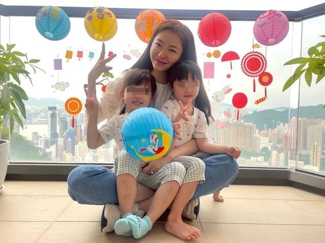 上年中秋嘅露台，掛有好多迷你燈籠好可愛~