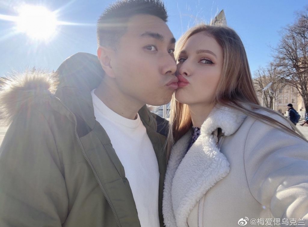 梅愛偲到烏克蘭留學後在當地落地生根。