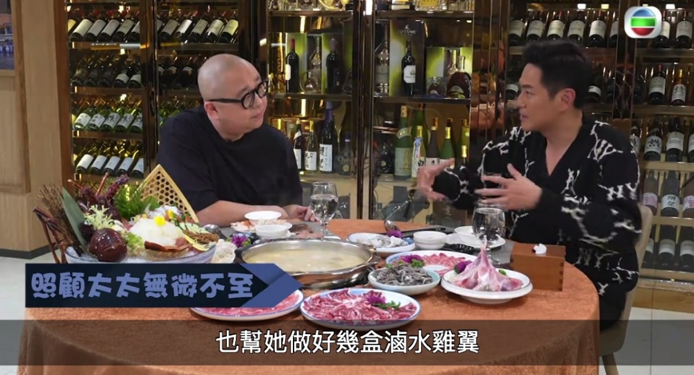 蕭正楠去竹篙灣隔離前，都預先為翠如BB準備糧食！