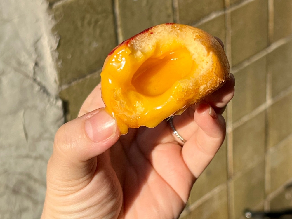 新鮮炸起流心效果十足!