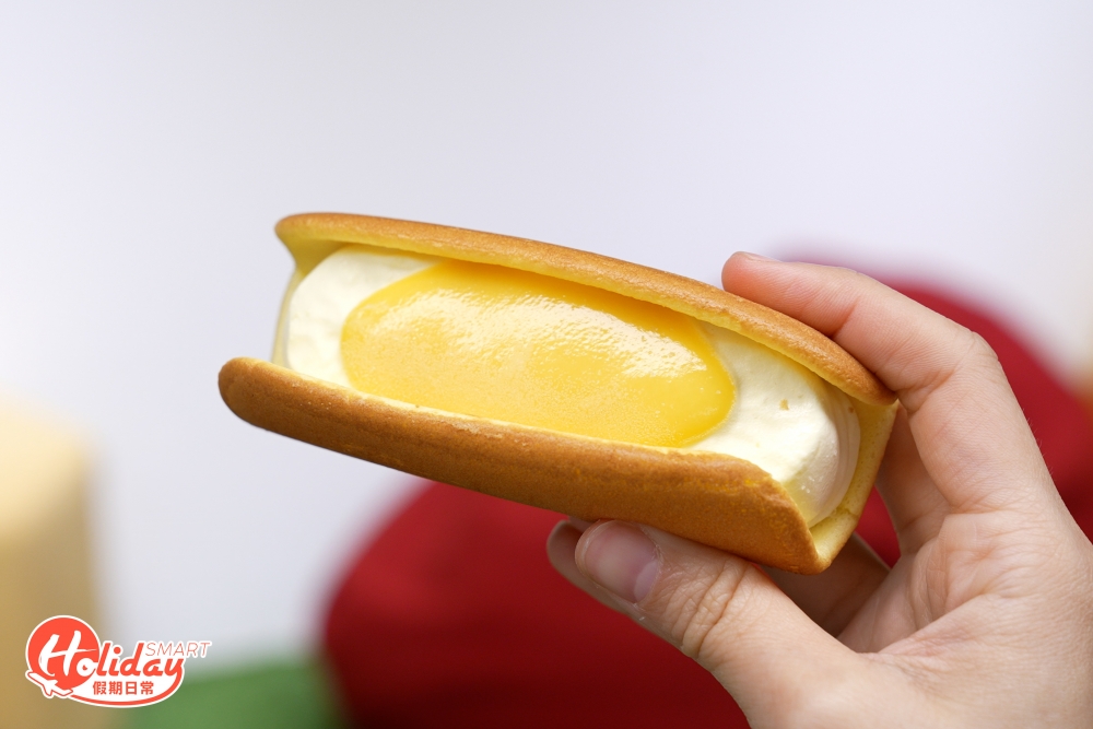 面層再加上芝士味醬，簡直是三重滋味！