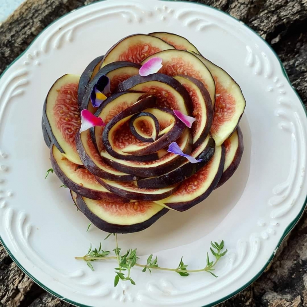 無花果撻外型精美，咬落有新鮮果香。