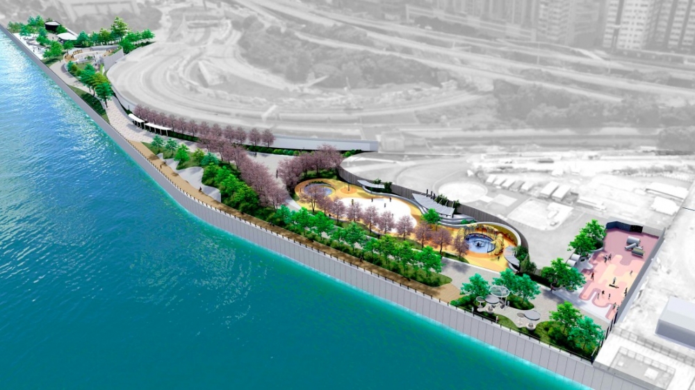 項目位於中山紀念公園和西區副食品批發市場之間，將會貫通東西兩面的海濱，當局估算整個項目耗資2.076億元，項目將會在立法會財務委員會批准撥款後動工，預料需時3年完成，即是預計於2025年正式啟用。