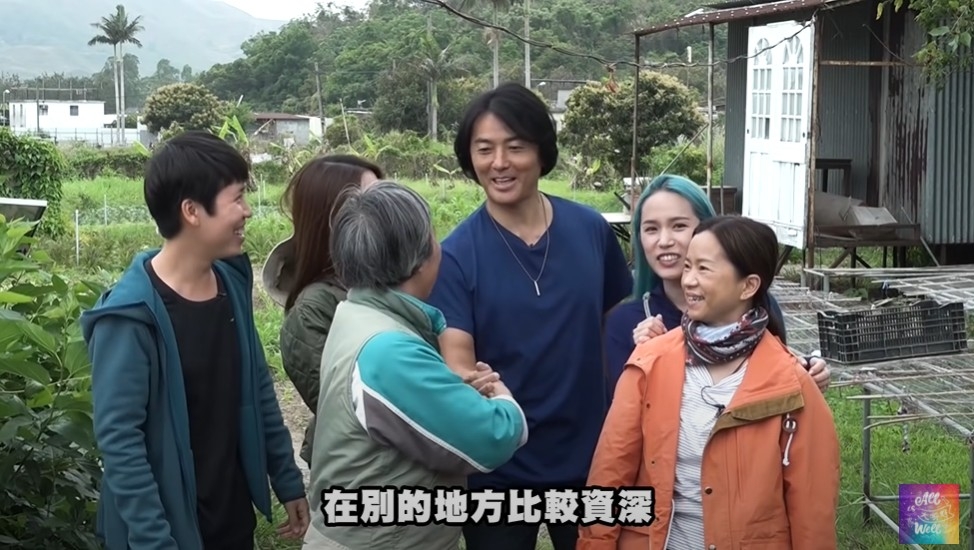 伊健去年曾亮相本地YouTube節目，與主持們探討農夫生活。
