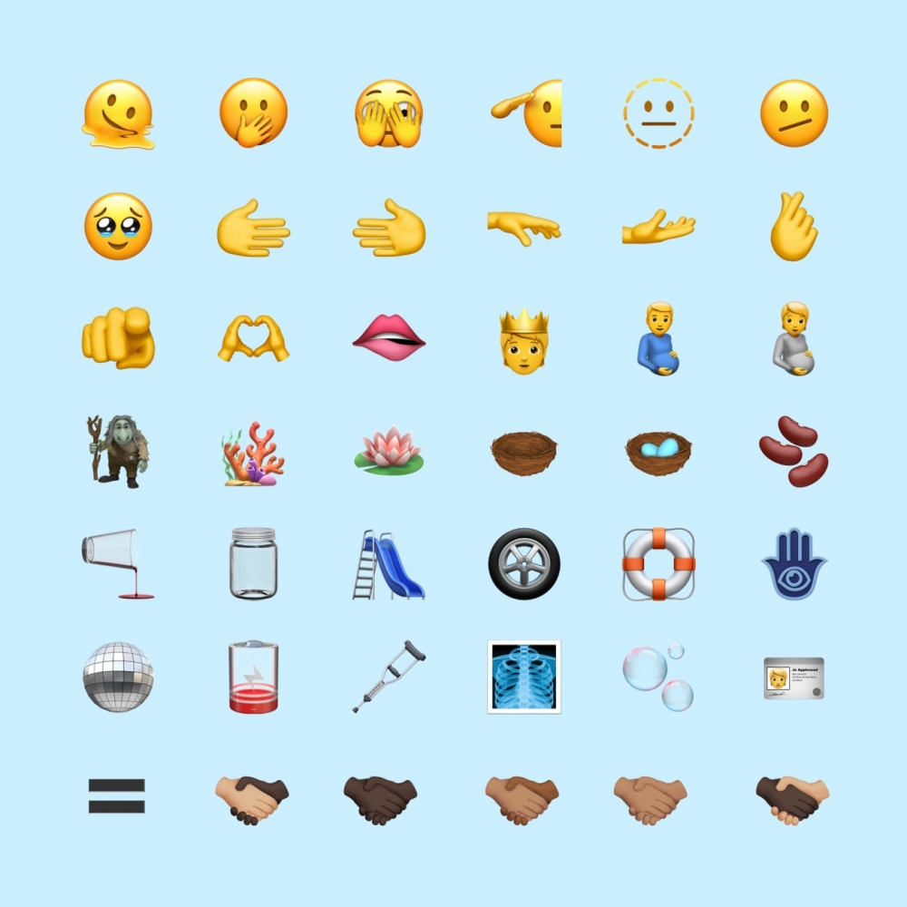 iOS 15.4加入112個全新Emoji~