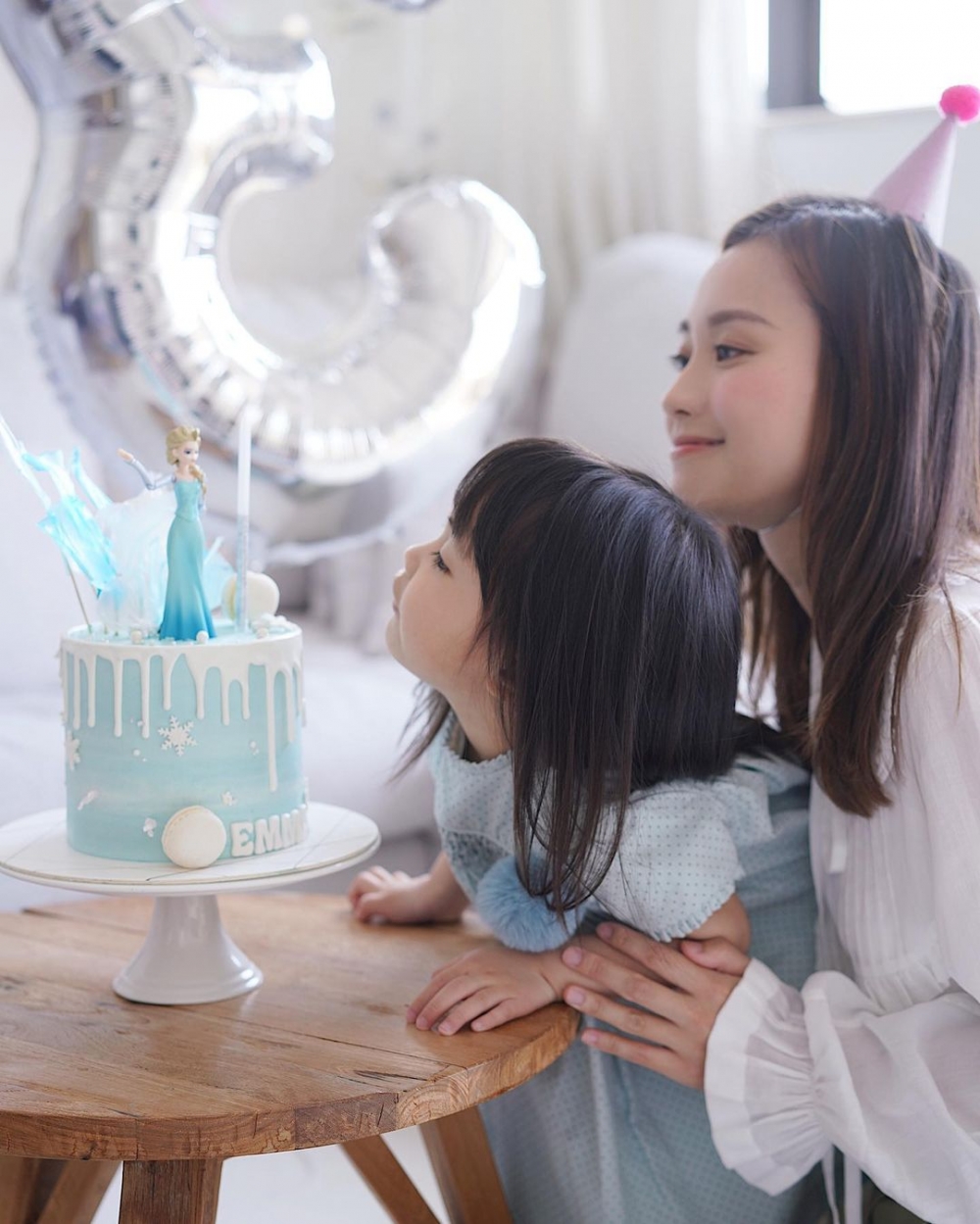 Miki 上載為囡囡悉心準備嘅生日派對照片~