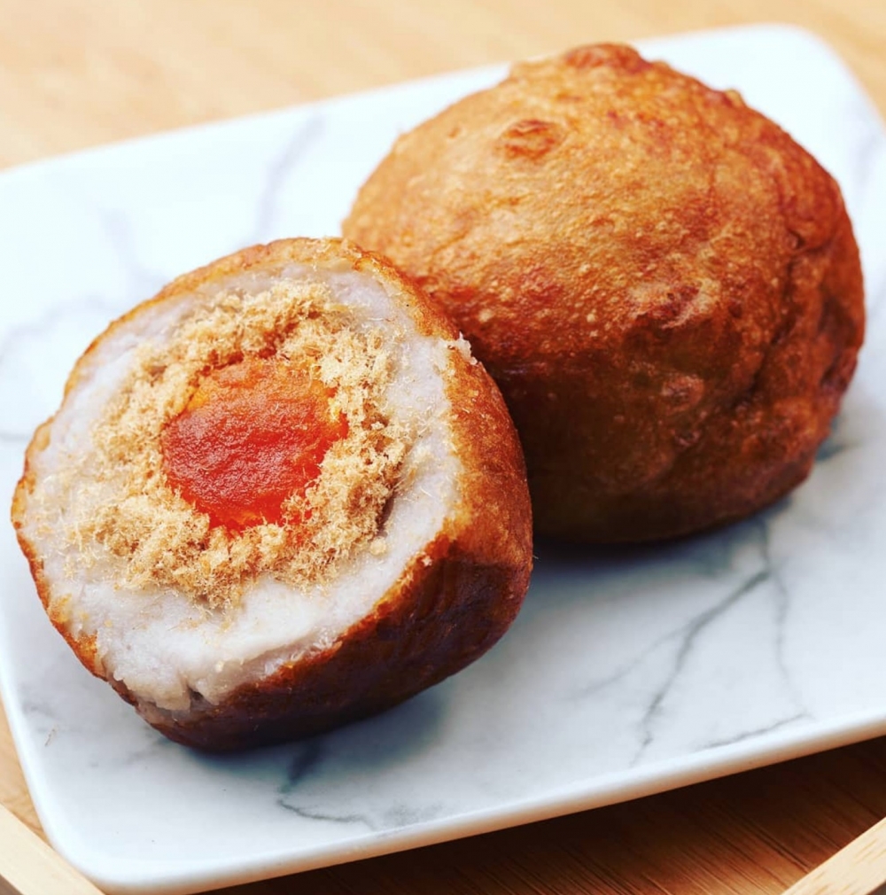 配上充滿鹹香的海苔肉鬆，香口惹味。