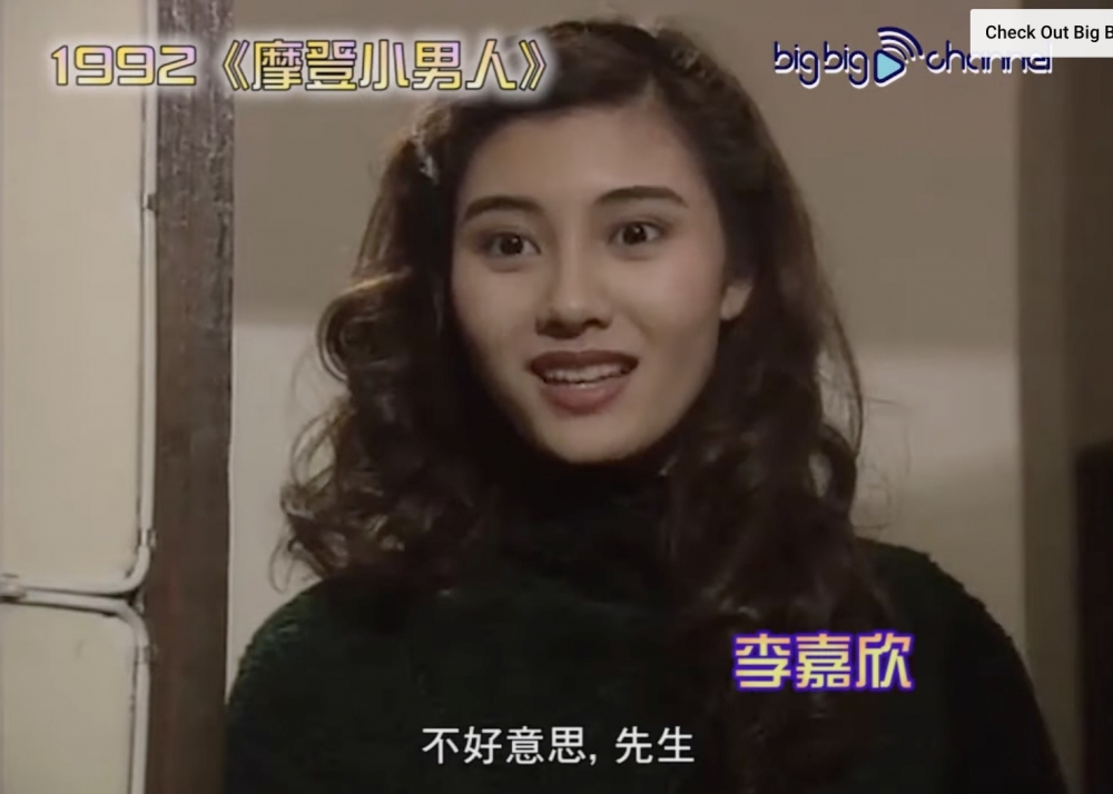 入行之後李嘉欣曾出演好多電視劇、電影,多數都飾演美人角色。