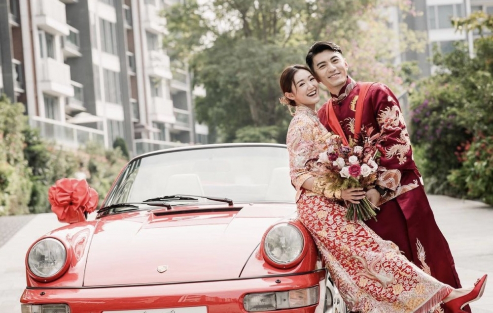 袁偉豪與張寶兒於2020年11月結婚~