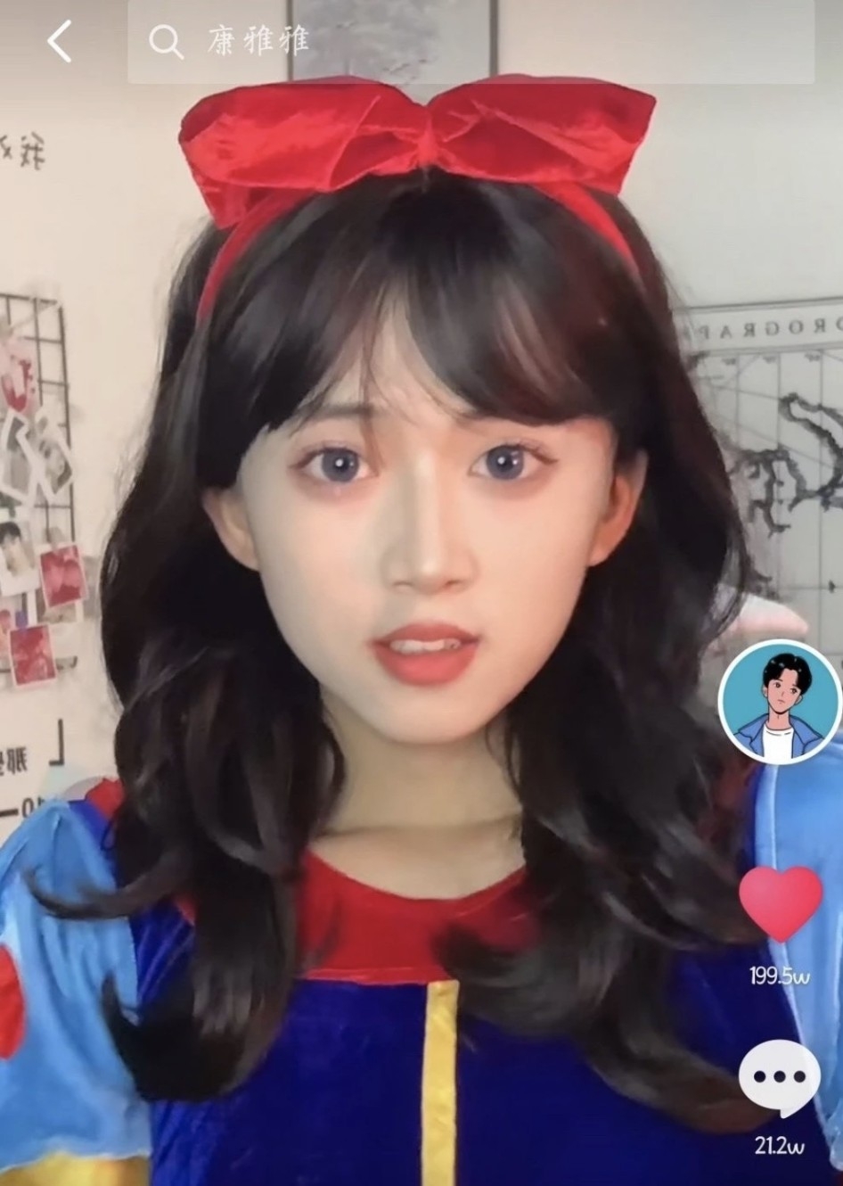 康雅雅因為打扮成女仔後毫無違和感，人氣急升！