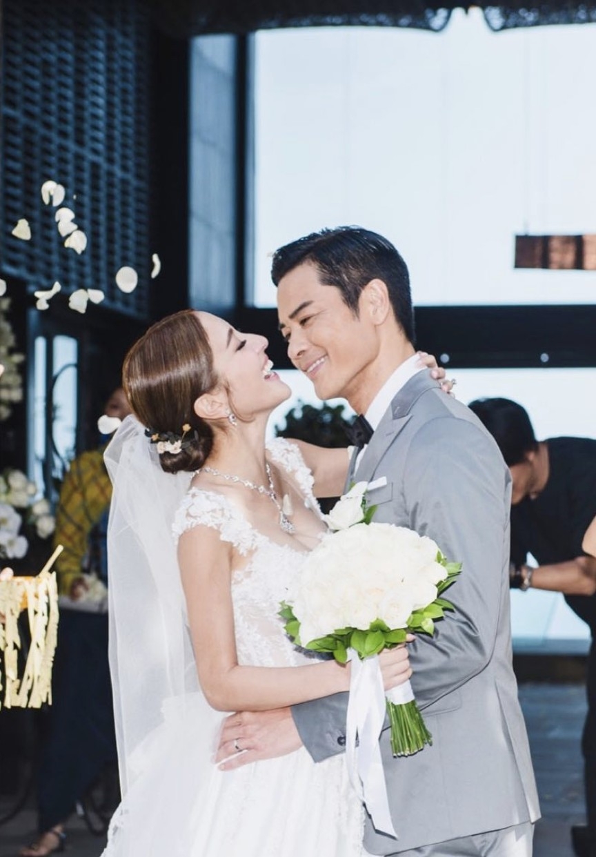 陳凱琳與鄭嘉穎於2018年結婚~