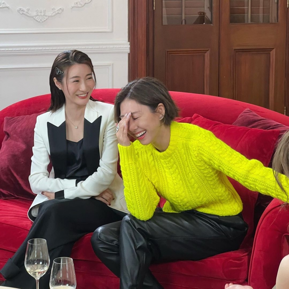 林夏薇結婚低調到連好友胡定欣都唔知,知情後也無法即時相信。