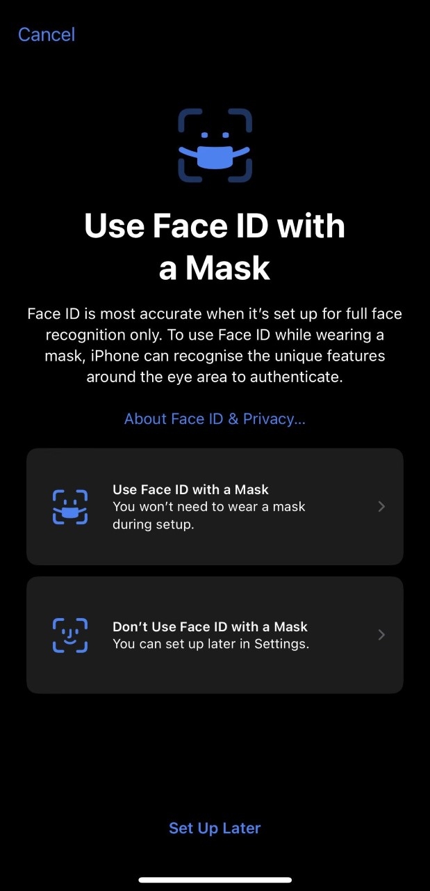 果粉最期待的口罩Face ID解鎖!