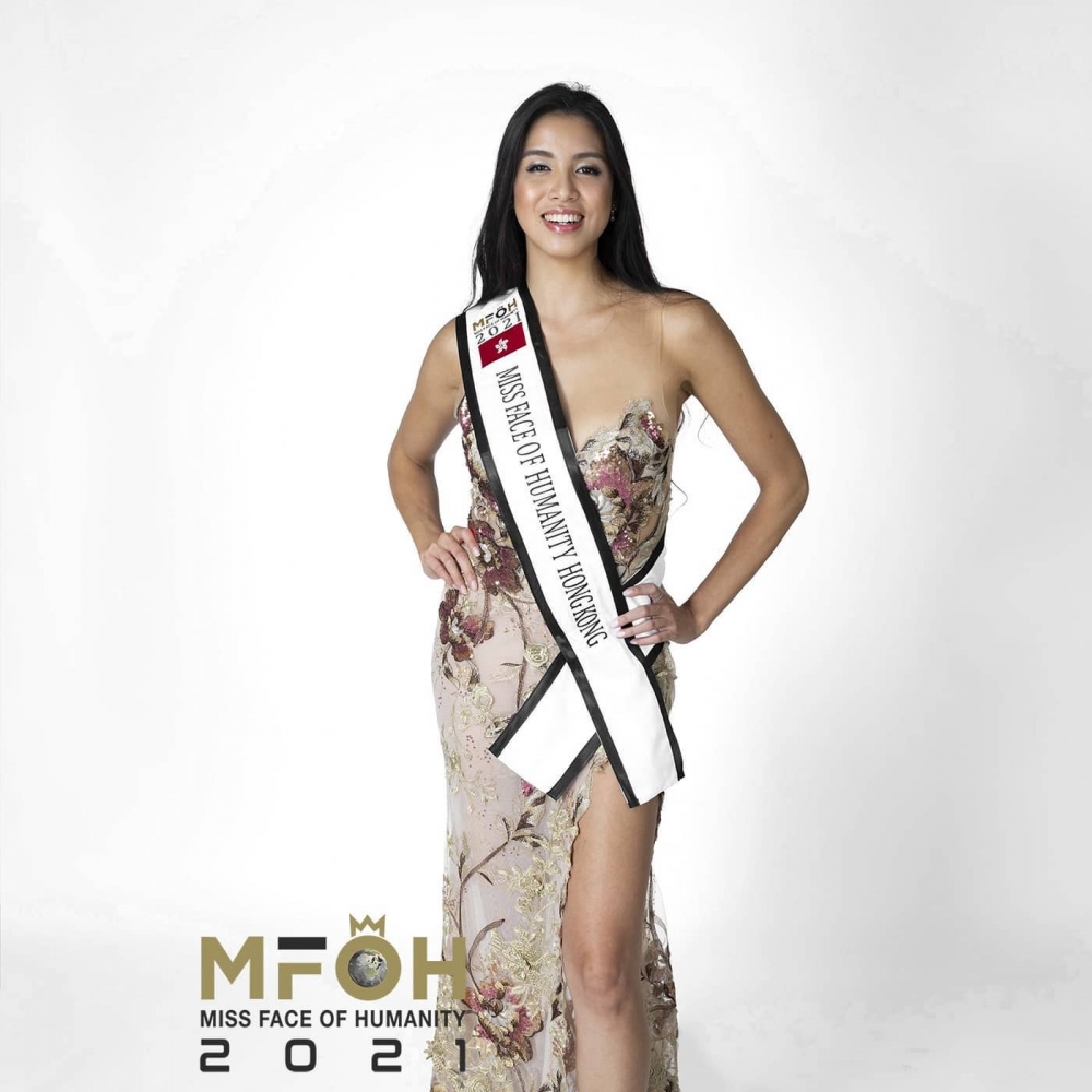 雷莊𠒇外型無咩點變,不過佢參選「Miss Face of Humanity」嘅妝容就明顯有分別