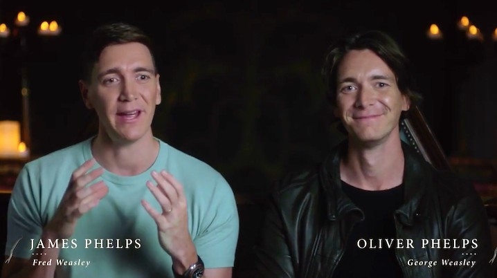 James Phelps和Oliver Phelps近照