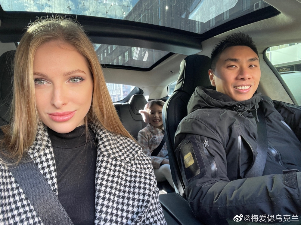 梅愛偲指會專注保護家人安全：「希望戰爭早日結束，和平早日到來。」