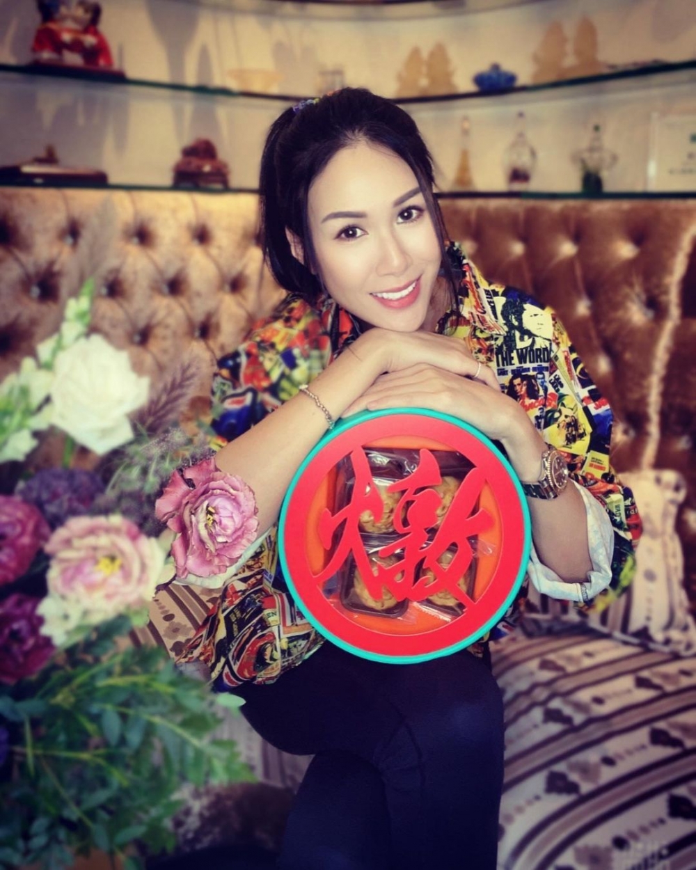 莊思明現身店舖幫手又出力宣傳