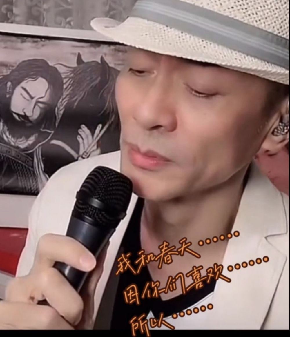江華於微博上載獻唱《我和春天有個約會》同名主題曲嘅影片!