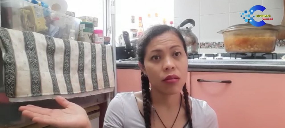 佢指好多外傭來港工作,照顧僱主一家生活,但自己嘅家庭則無人幫手照顧,離鄉別井甚至連兒子都不能相見。