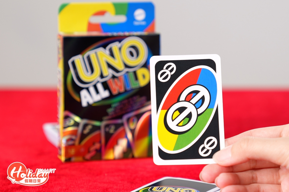 「Wild Skip 2 」顧名思義是連續暫停下兩位玩家的出牌機會，如果在3個人玩的情況下，其實即是直接輪到自己出牌，但假如是兩個人玩的話，此功能牌就未能發揮最大功用。