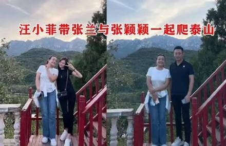 有網友搵咗唔少蛛絲馬跡,指汪小菲未離婚就已經帶媽媽張蘭同新歡張穎穎一齊出遊