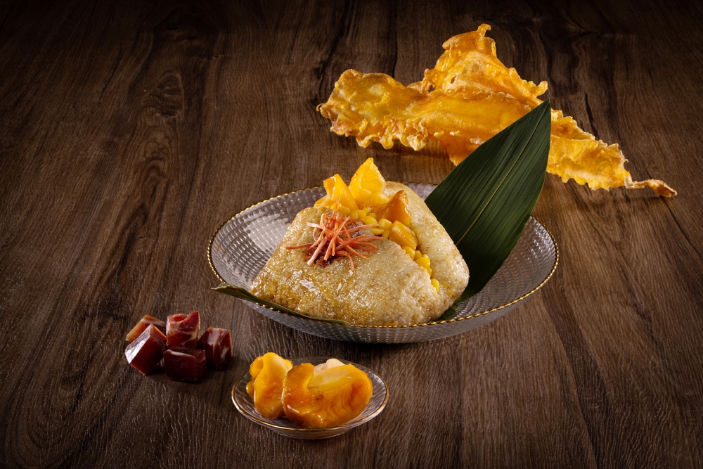 富豪至尊花膠螺頭金腿瑤柱粽