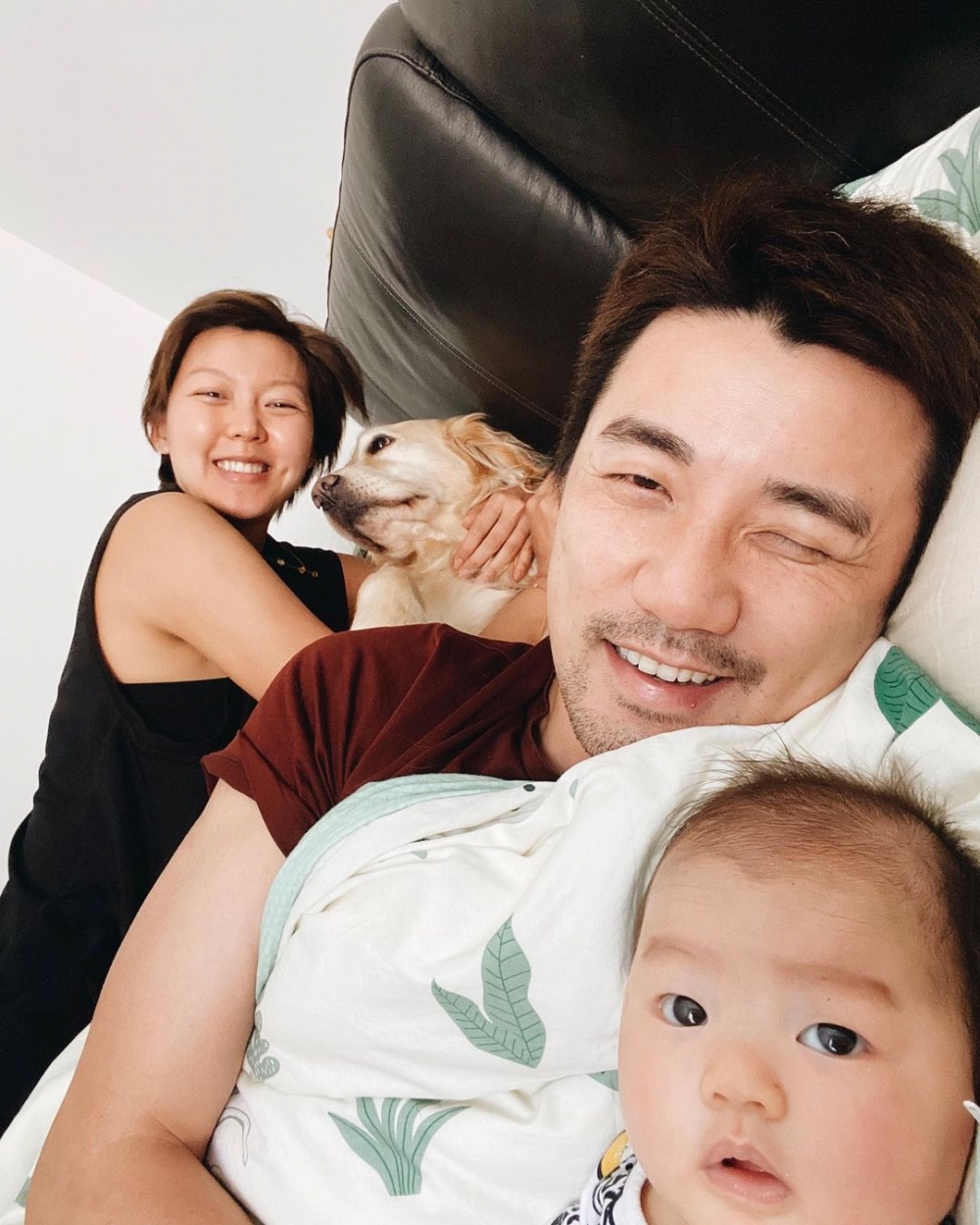 囡囡Amber超可愛,仲被指同洪永城超似樣~