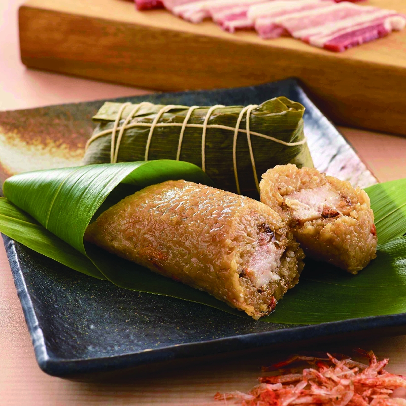 日本鹿兒島豚肉櫻花蝦粽