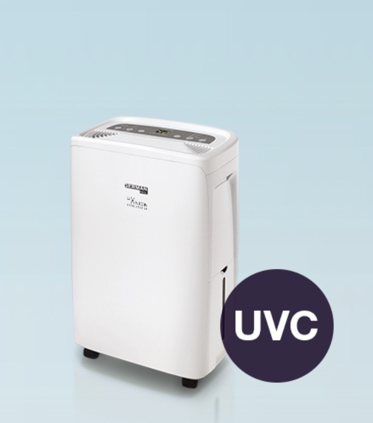 踏入春天天氣潮濕,想預防家居霉菌滋生,可以使用德國寶 UVC 纖巧型空氣淨化抽濕機。