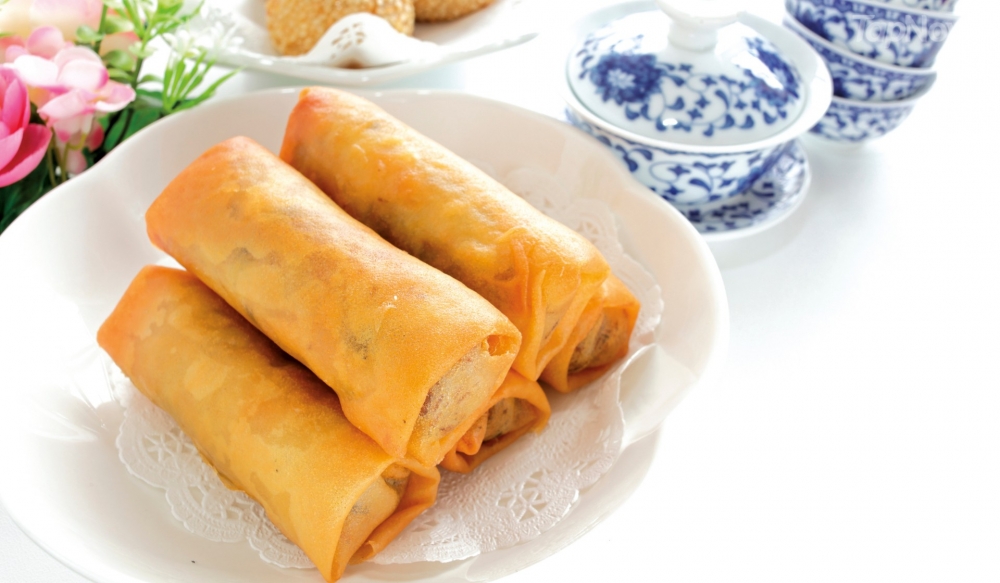 鮮蝦春卷